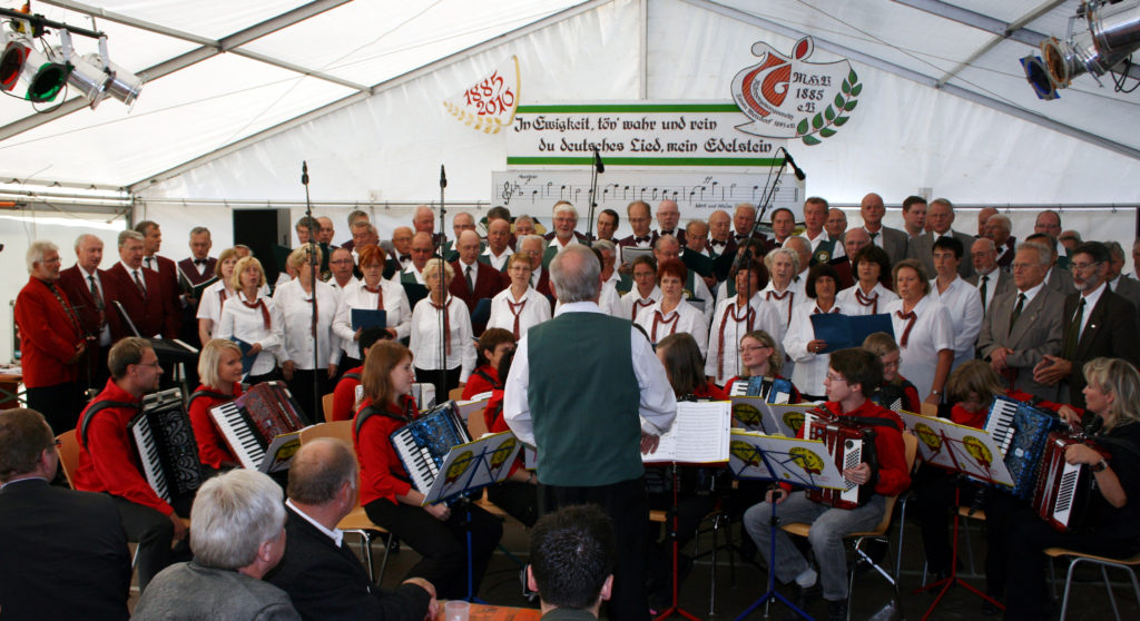 Großes Festkonzert anlässlich des 125jährigen Bestehens des Männergesangvereins Lausa/Weixdorf 1885 e.V.